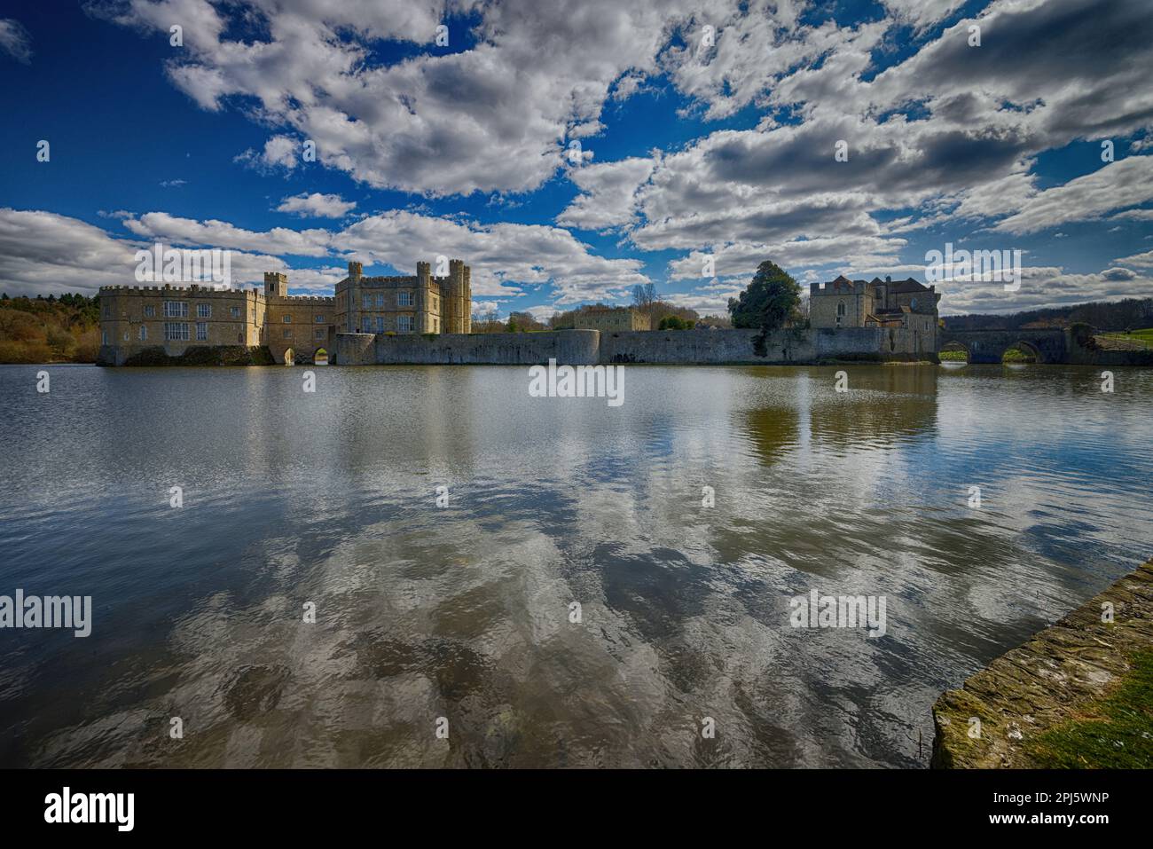 Il Castello di Leeds Kent REGNO UNITO Foto Stock