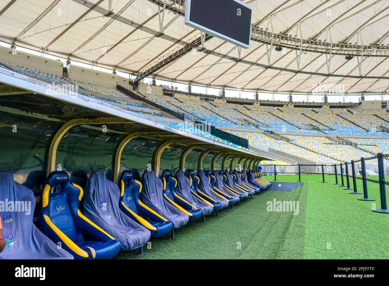 Architettura dello Stadio Maracana, Rio de Janeiro, Brasile Foto stock -  Alamy