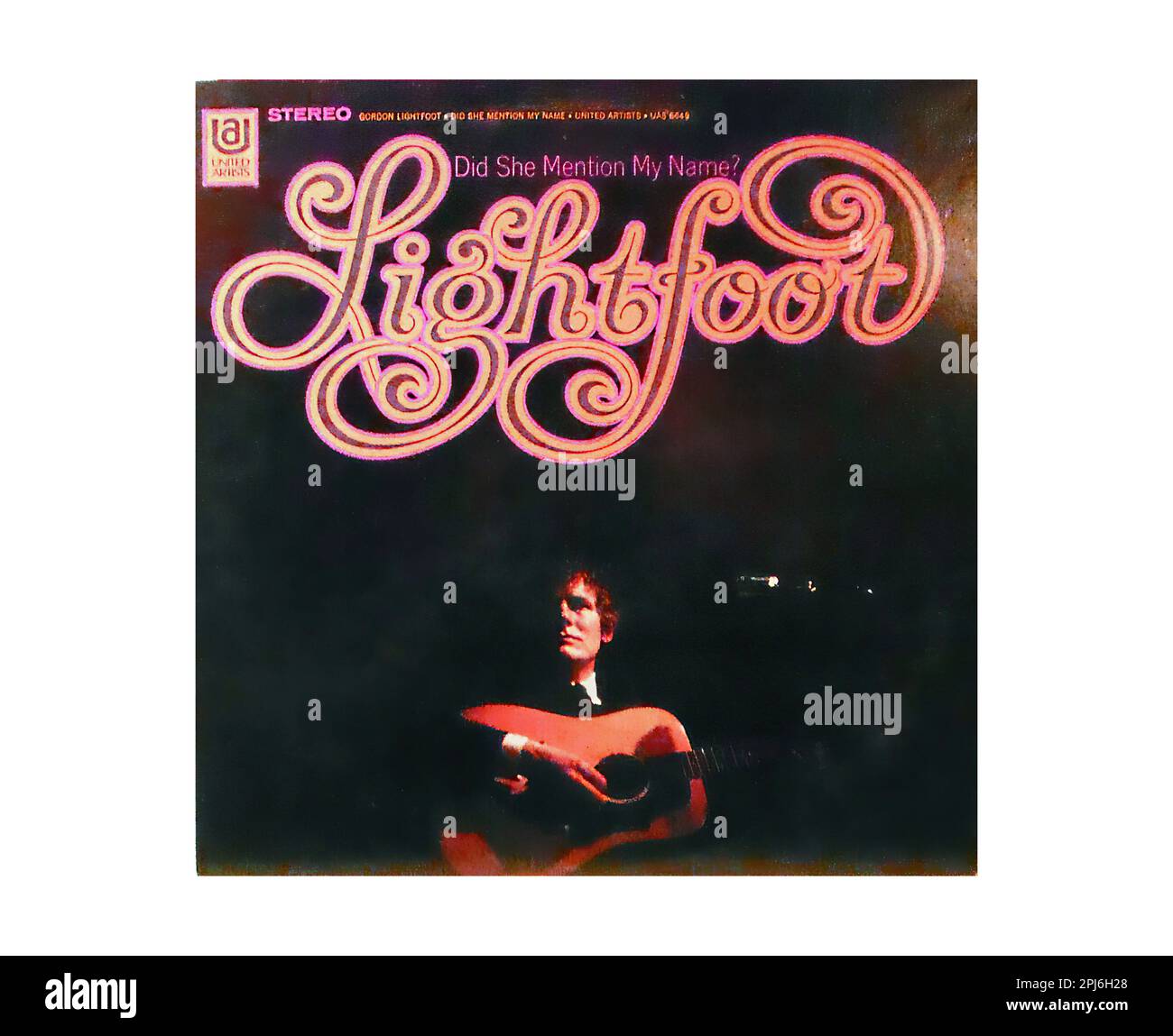 Lightfoot Gordon 1968 - Vintage U.S.A. Musica Vinyl Record Foto Stock