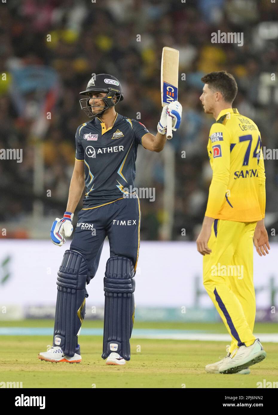 Gujarat Titans' Shubman Gill …