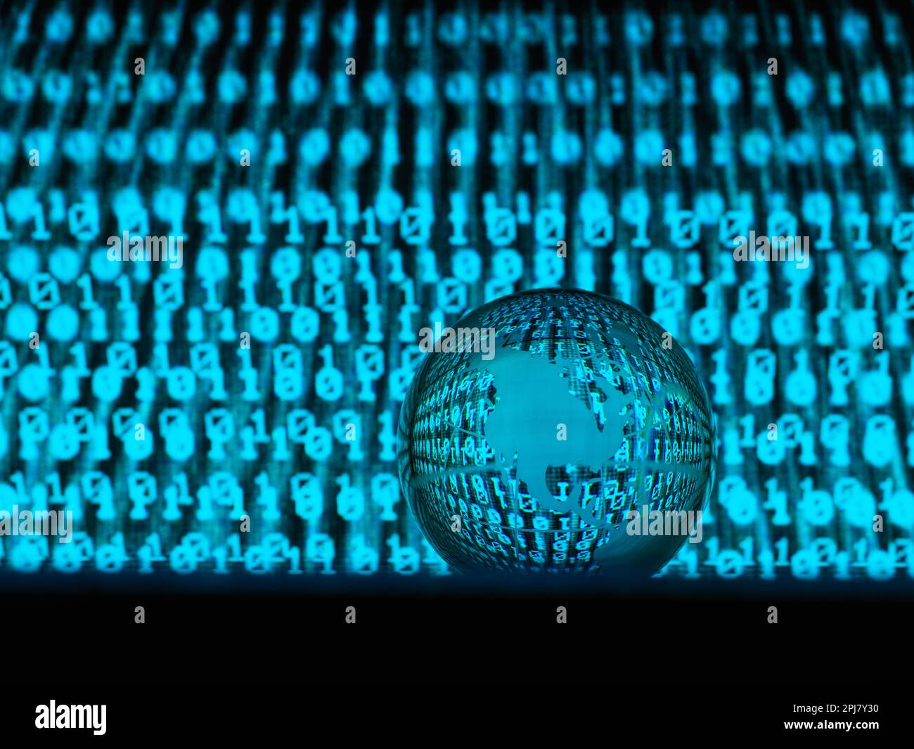Sicurezza informatica, immagine concettuale Foto Stock