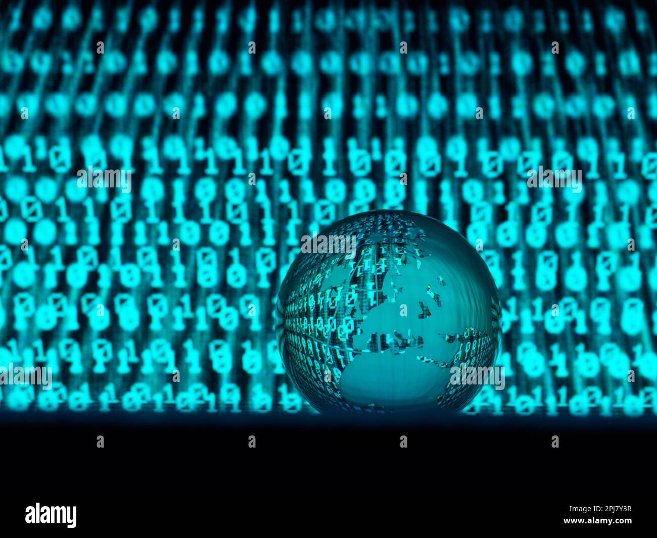 Sicurezza informatica, immagine concettuale Foto Stock