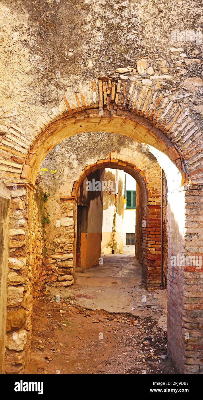 Riera de Gaia in Tarragones, Tarragona, Catalunya, Spagna, Europa Foto Stock