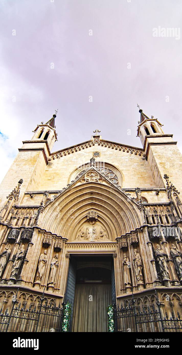 Vilafranca del Penedes in Catalunya, Spagna, Europa Foto Stock