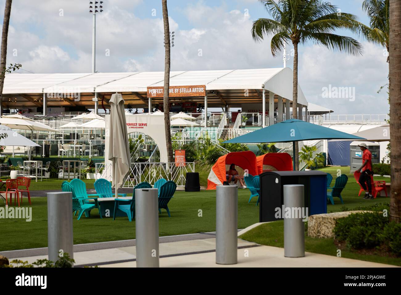 Miami Gardens, Florida, Stati Uniti. 1st aprile 2023. 2023 Miami Open powered by Itau, a piedi. Foto Stock