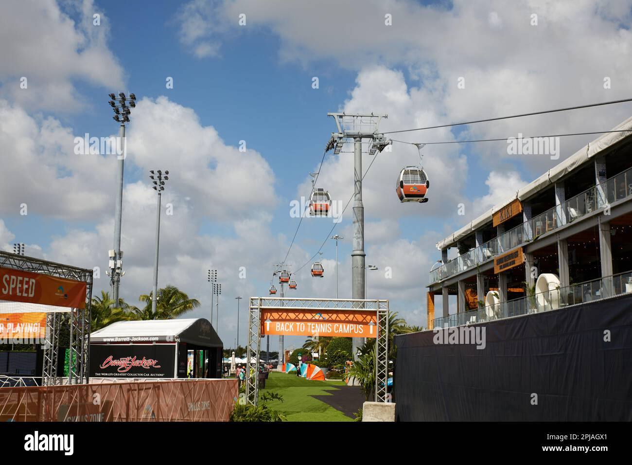 Miami Gardens, Florida, Stati Uniti. 1st aprile 2023. 2023 Miami Open powered by Itau, a piedi. Foto Stock