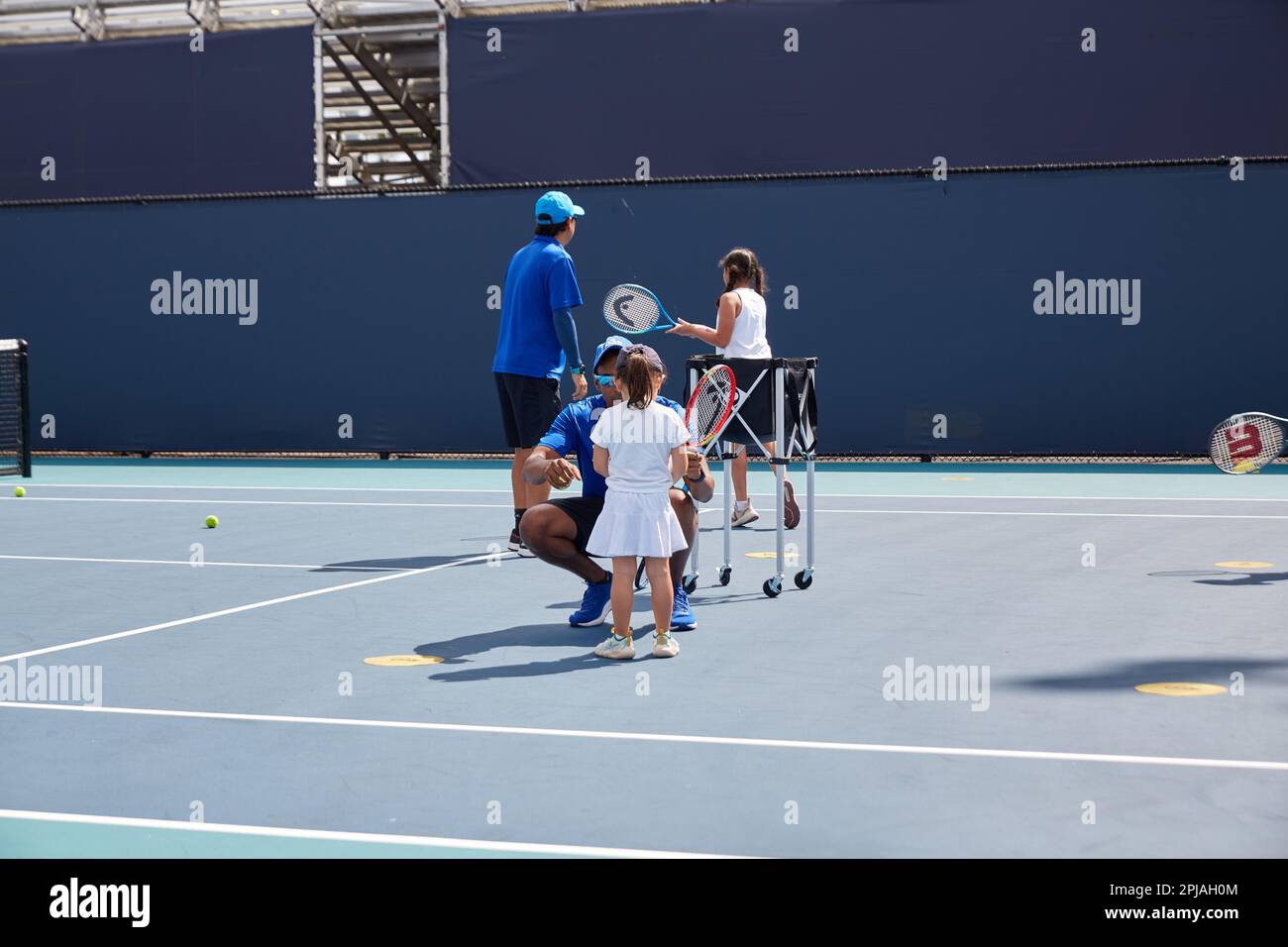 Miami Gardens, Florida, Stati Uniti. 1st aprile 2023. 2023 Miami Open powered by Itau, a piedi. Foto Stock