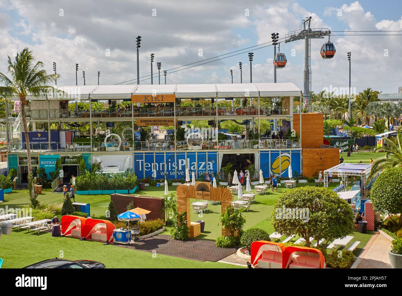 Miami Gardens, Florida, Stati Uniti. 1st aprile 2023. 2023 Miami Open powered by Itau, a piedi. Foto Stock