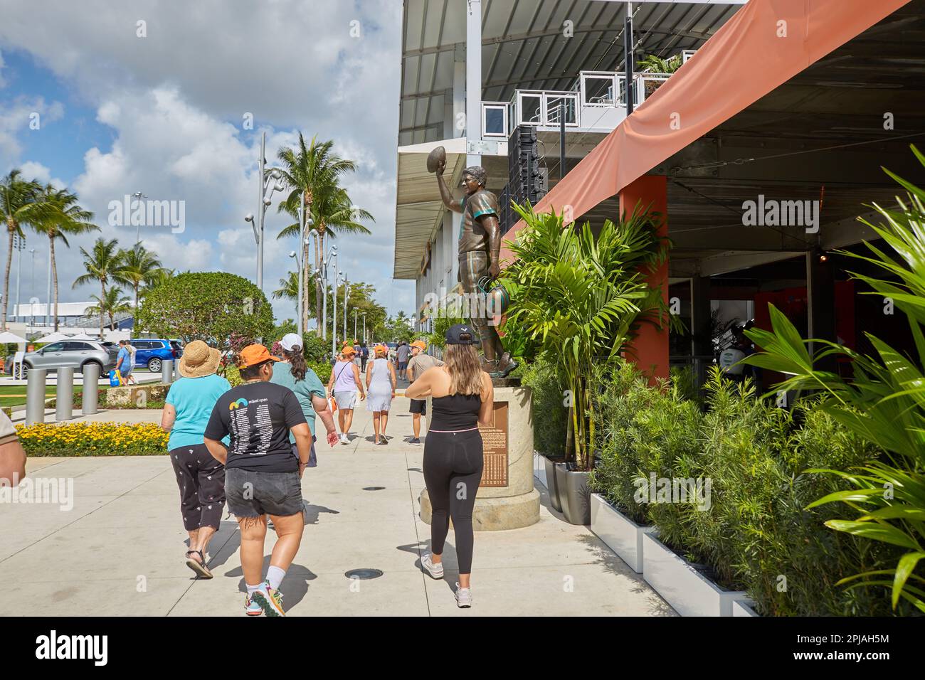 Miami Gardens, Florida, Stati Uniti. 1st aprile 2023. 2023 Miami Open powered by Itau, a piedi. Foto Stock