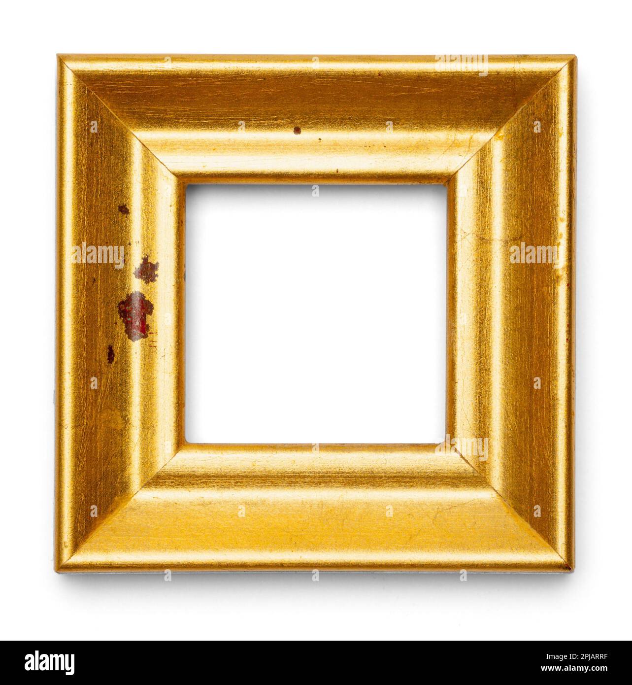 Ornato oro quadrata cornice immagine Foto stock - Alamy