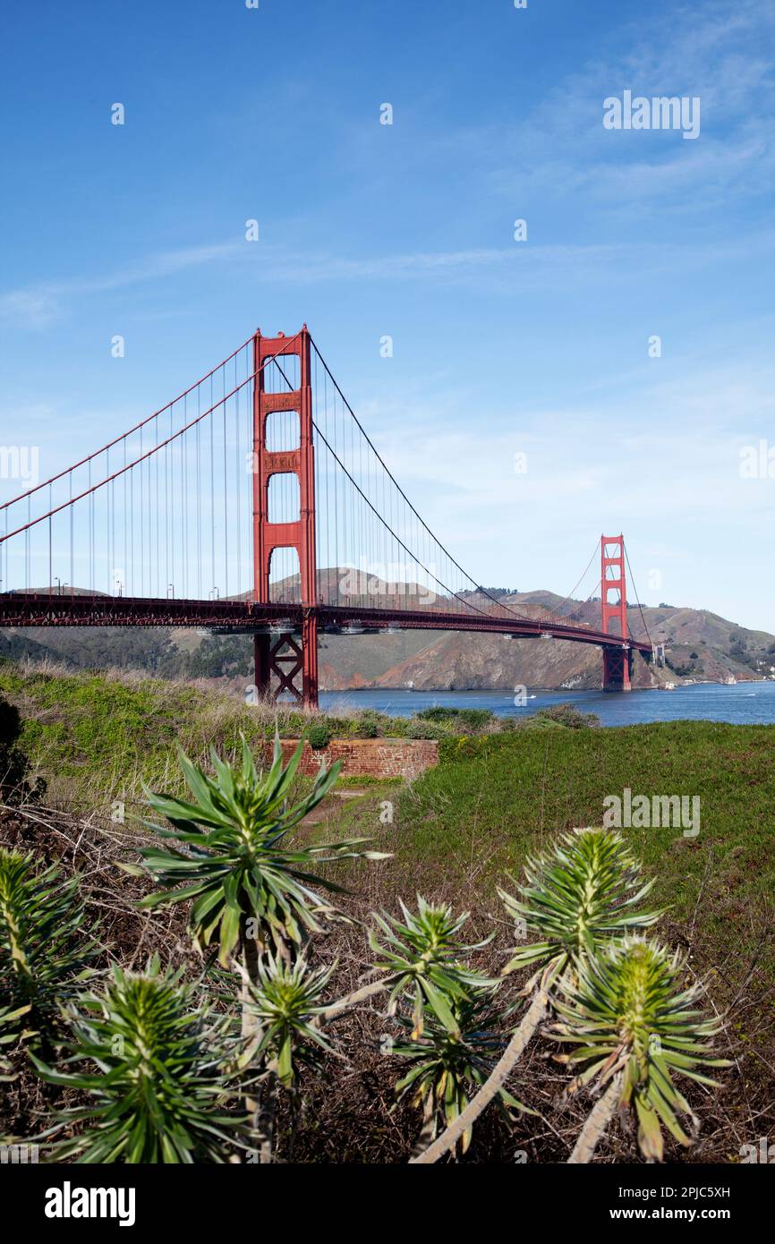 Ponte Golden Gate, San francisco Foto Stock