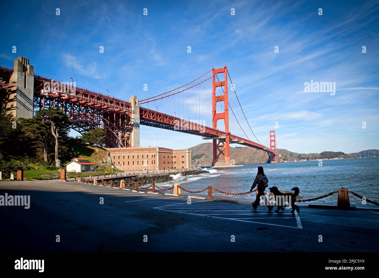 Ponte Golden Gate, San francisco Foto Stock