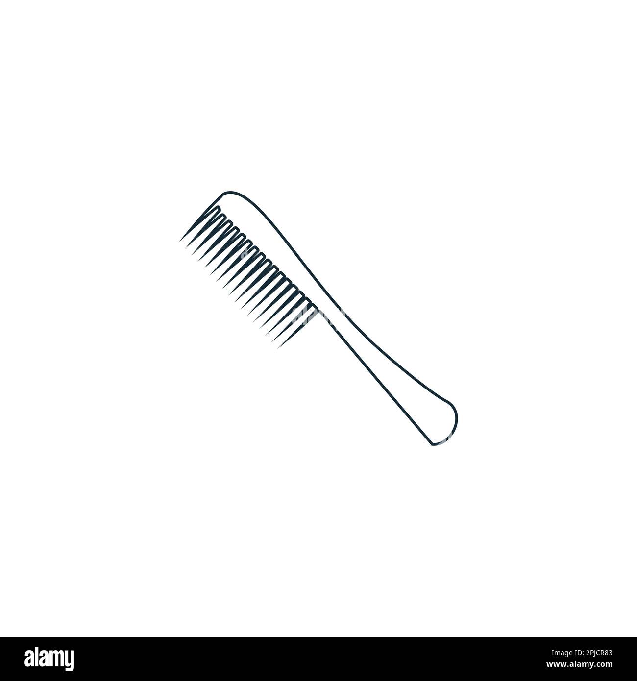 Comb Icon Design Template Elements Illustrazione Vettoriale