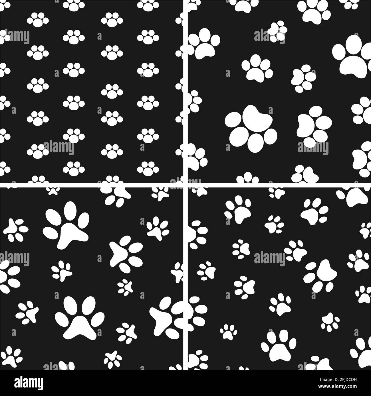 disegno illustrativo sfondo dog footprint vektor Illustrazione Vettoriale