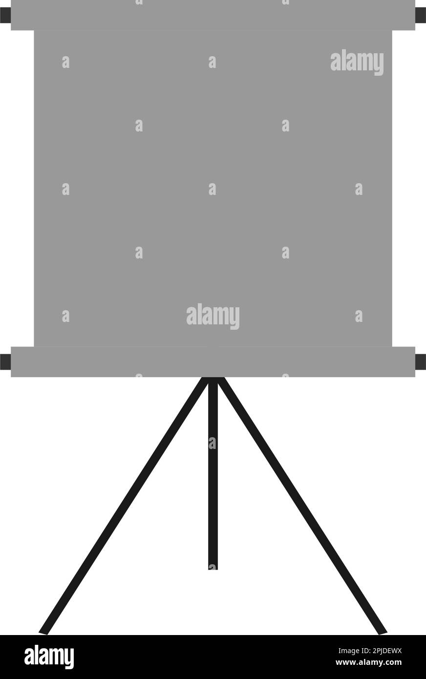 Lavagna a gesso della scuola vettoriale - illustrazione della lavagna o della lavagna a gesso, icona dell'istruzione Illustrazione Vettoriale