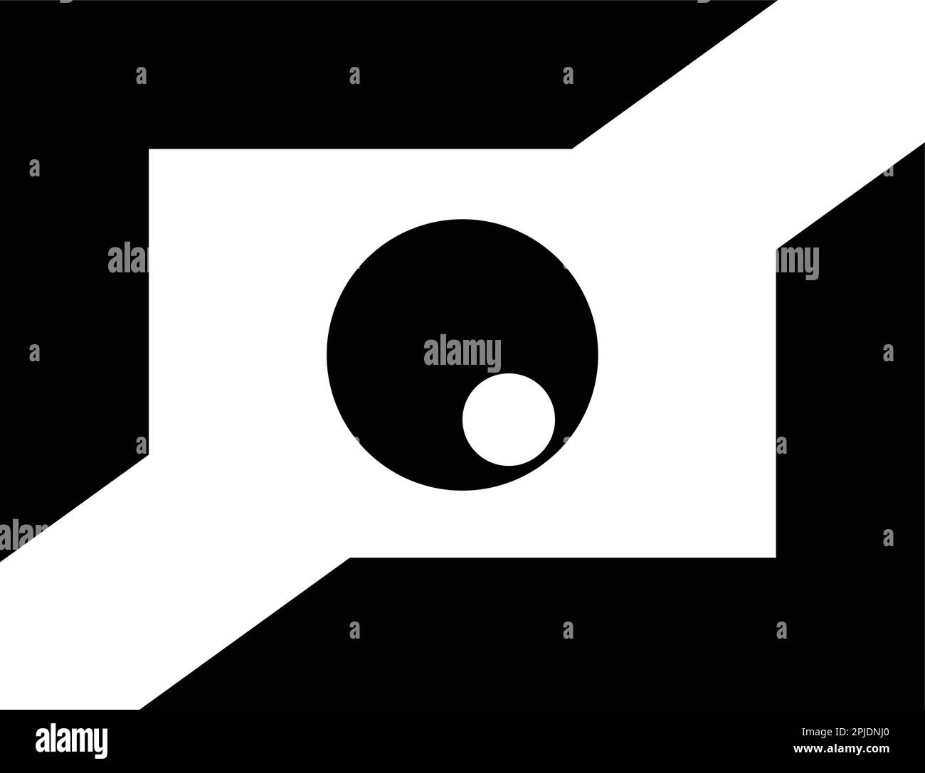 modello vektor logo icona obiettivo fotocamera Illustrazione Vettoriale