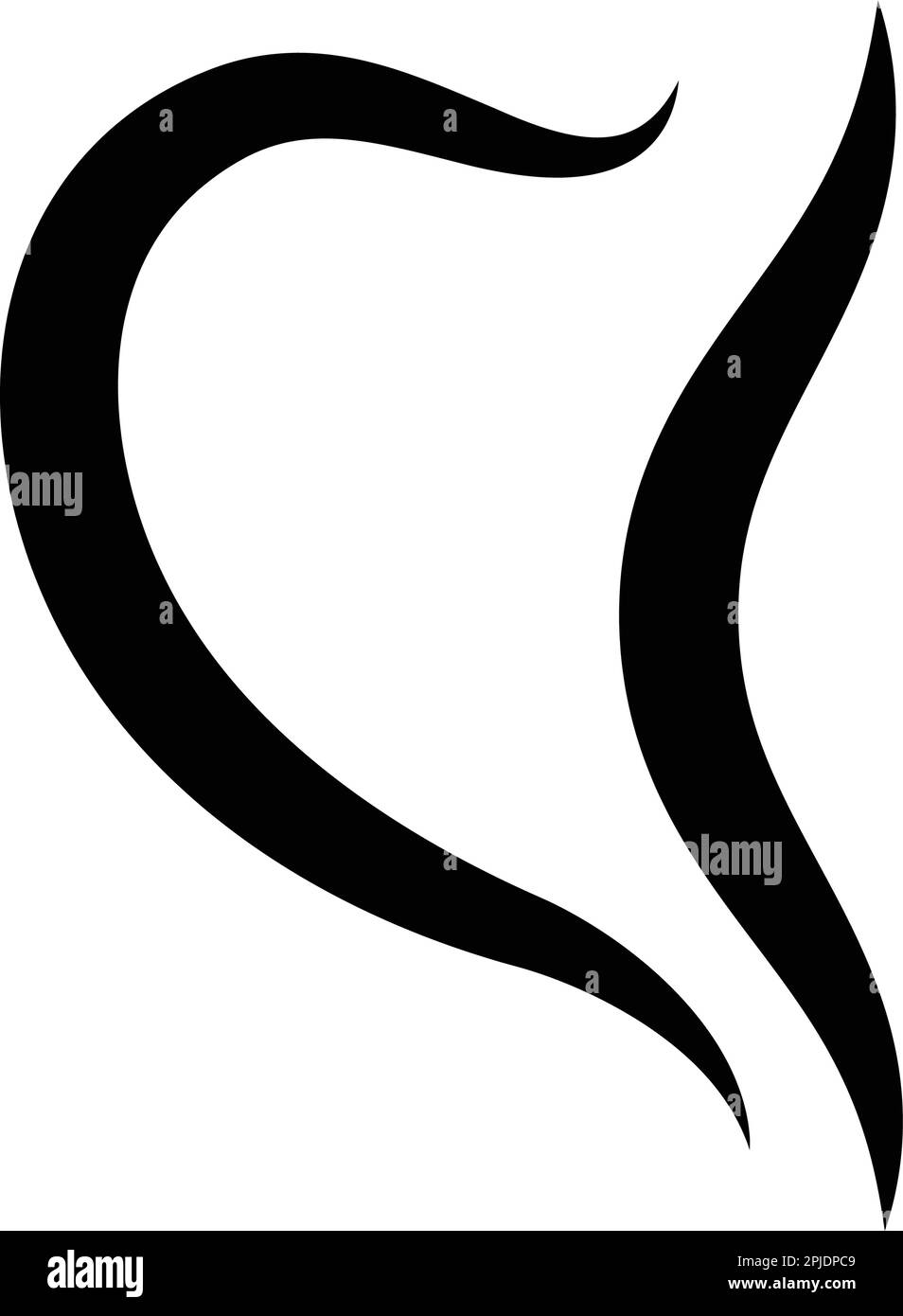 design illustrativo vektor logo stomaco Illustrazione Vettoriale