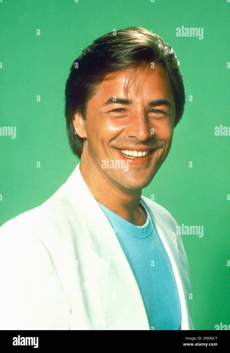 DON JOHNSON A MIAMI VICE (1984). Credito: UNIVERSAL TV / Album Foto Stock