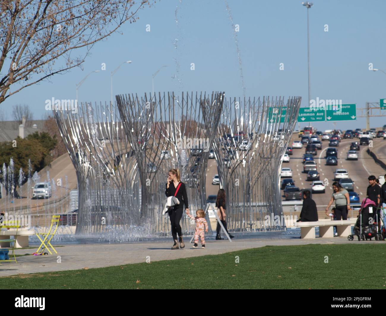 Stili di vita a Dallas Metroplex Foto Stock