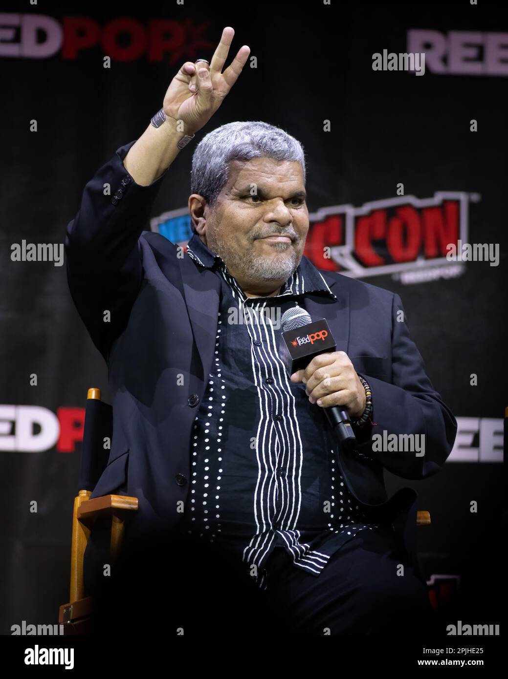 Netflix's Mercoledì alle NYCC2022 Foto Stock