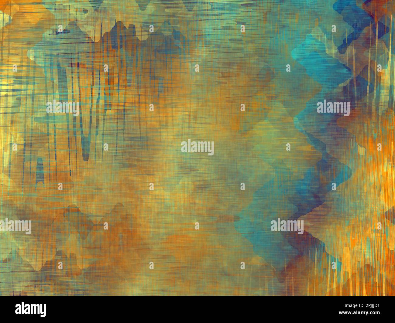 Blu oro sfondo testurizzato Foto Stock