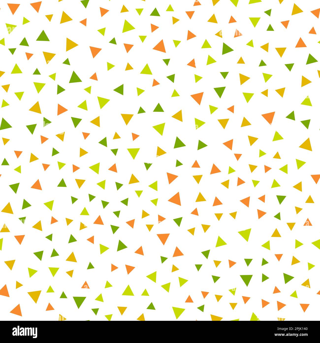 Motivo senza cuciture con triangoli su sfondo bianco. Illustrazione vettoriale Illustrazione Vettoriale