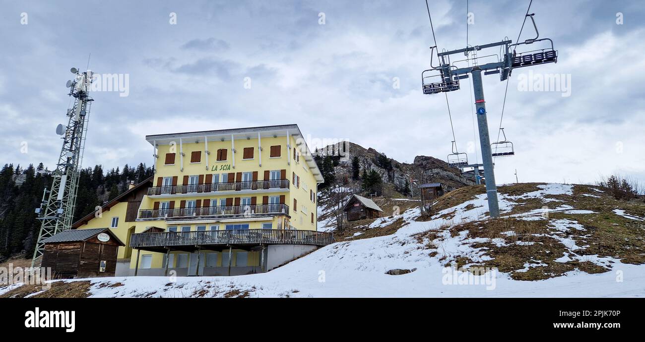 La Scia, Saint-Pierre de Chartreuse, Isere, AURA Regione, Francia Foto Stock