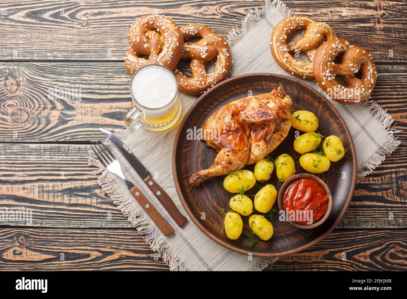 View to oktoberfest from above immagini e fotografie stock ad alta  risoluzione - Alamy