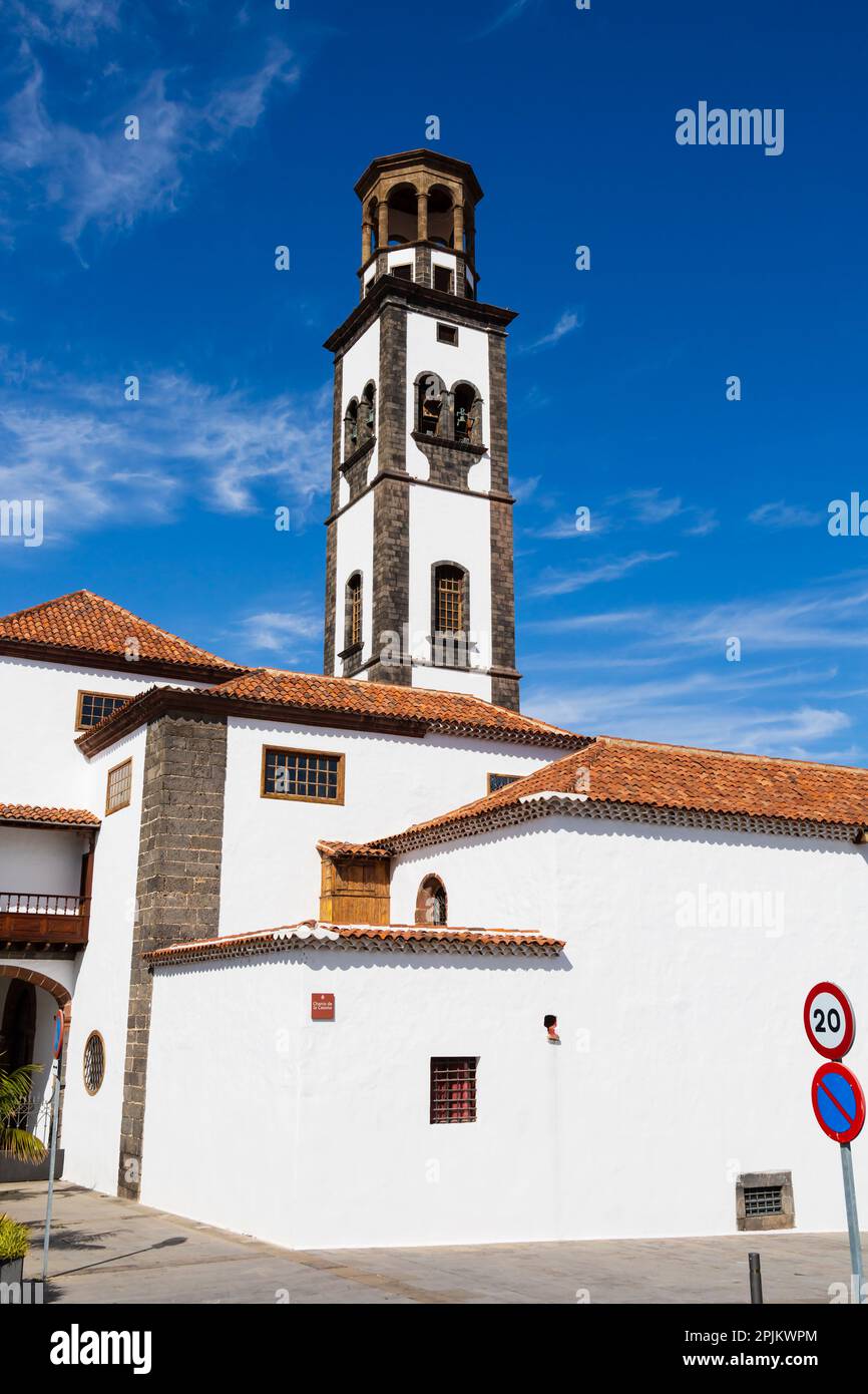 La chiesa di Iglesia-Parraquia Matriz de Nuestra Senhora de la Concepcion. Santa Cruz de Tenerife, Isole Canarie, Spagna Foto Stock