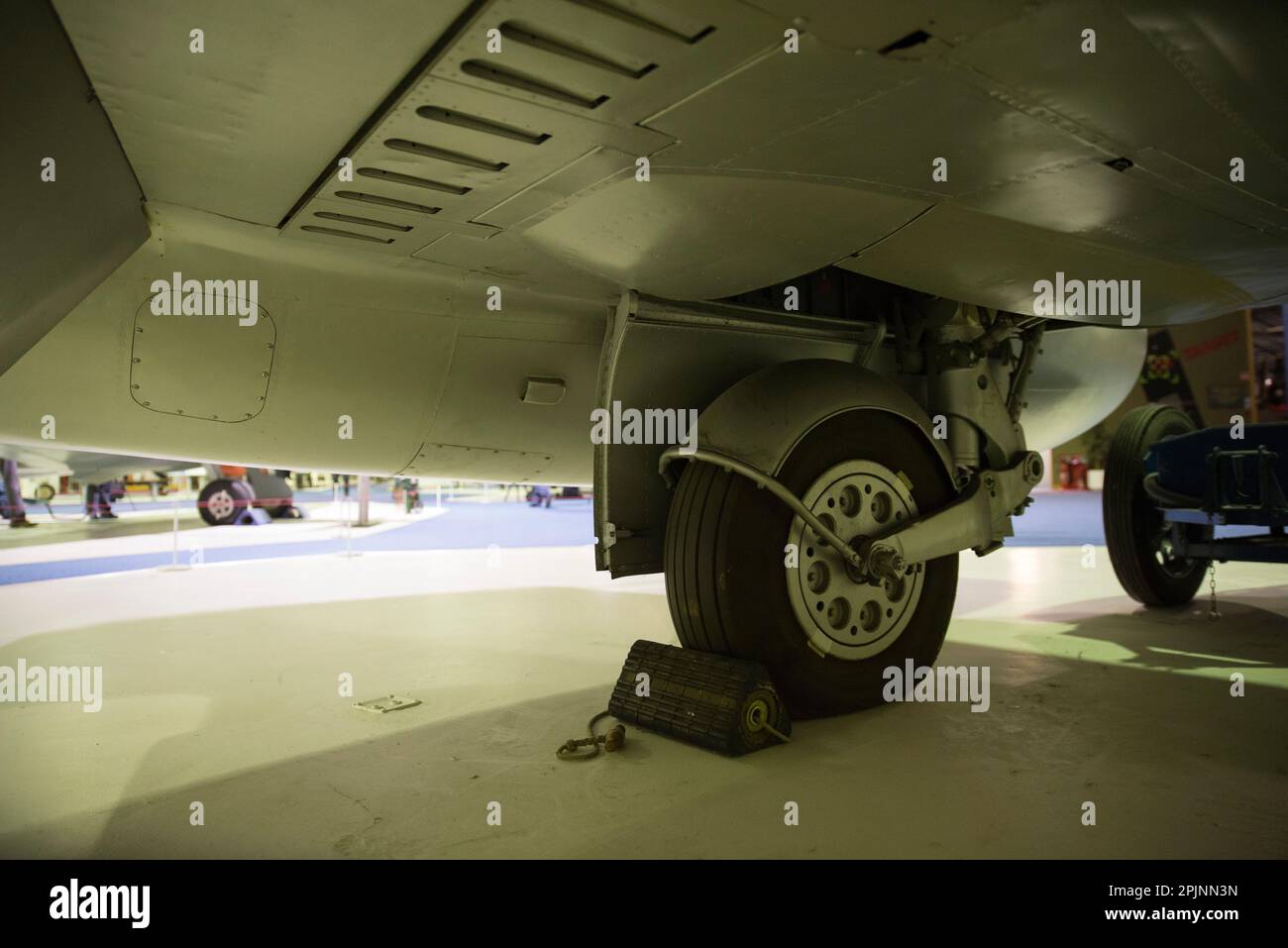 Carro di un Gloster Meteor F8 Foto Stock
