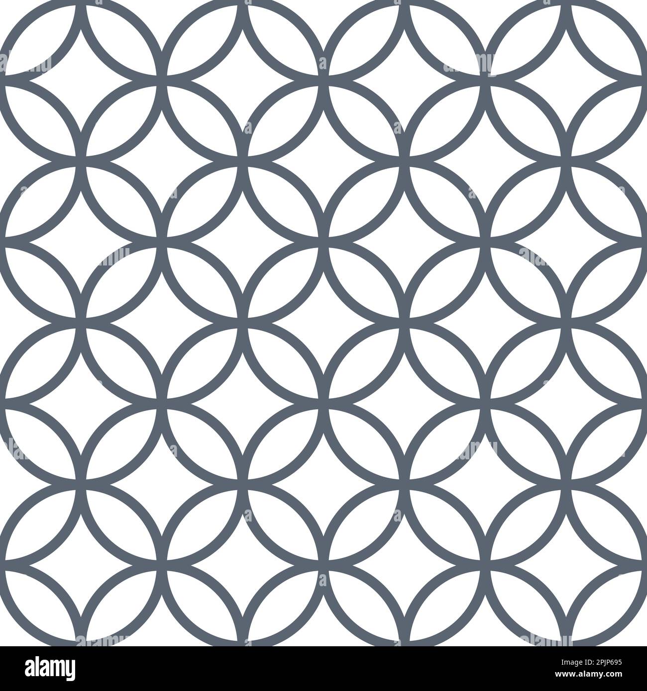 Ripetizione geometrica senza giunture. Classico motivo senza cuciture in tessuto giapponese. Illustrazione vettoriale. Illustrazione Vettoriale