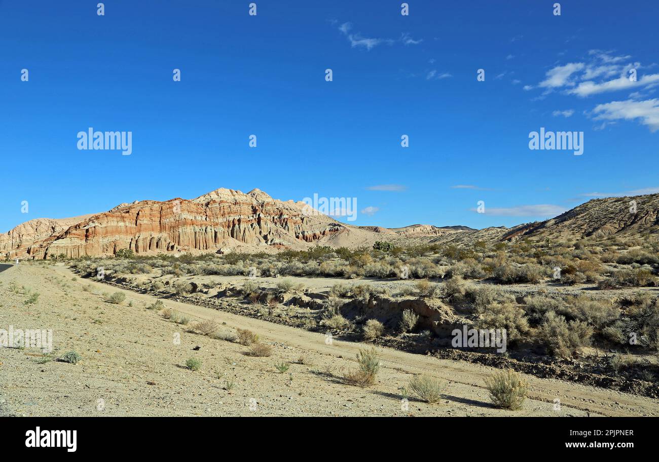 Il Red Rock Canyon State Park, California Foto Stock