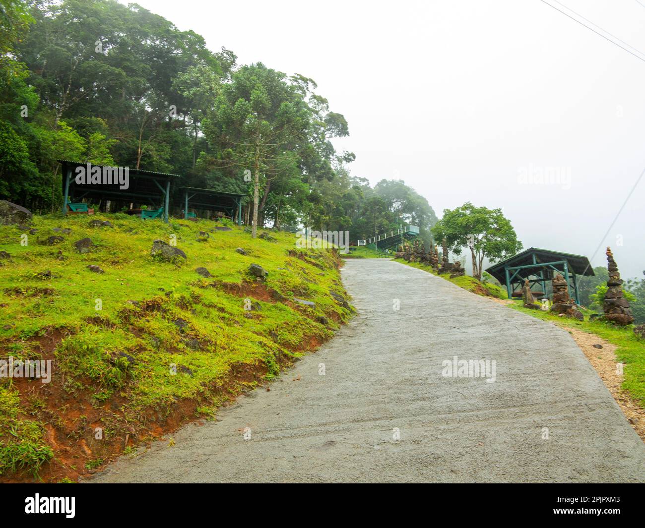 È l'ideale per i turisti a Malwee Peak, Jaraguá do sul, Santa Catarina, Brasile Foto Stock