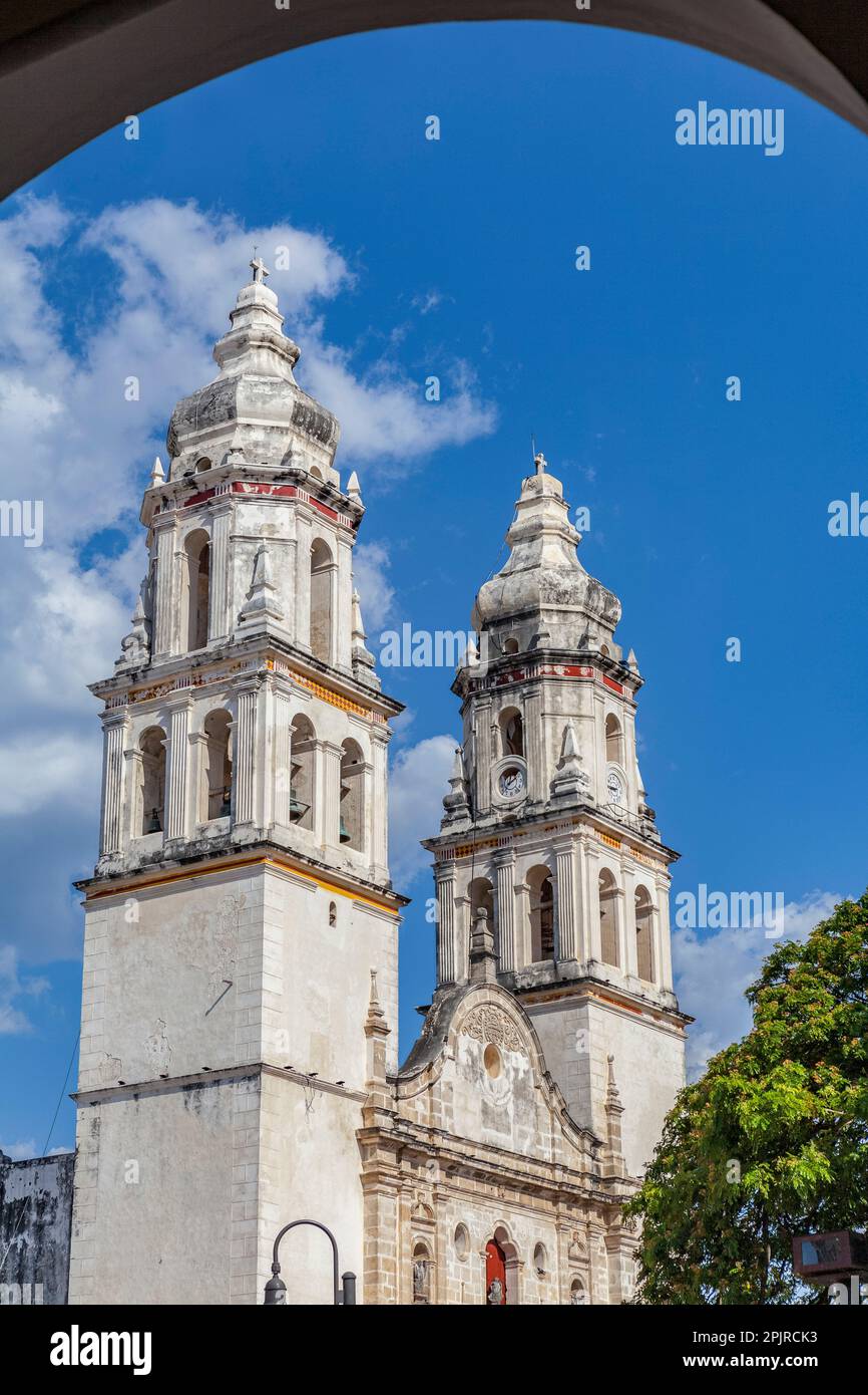 Cattedrale di nostra Signora dell'Immacolata Concezione, Campeche Foto Stock
