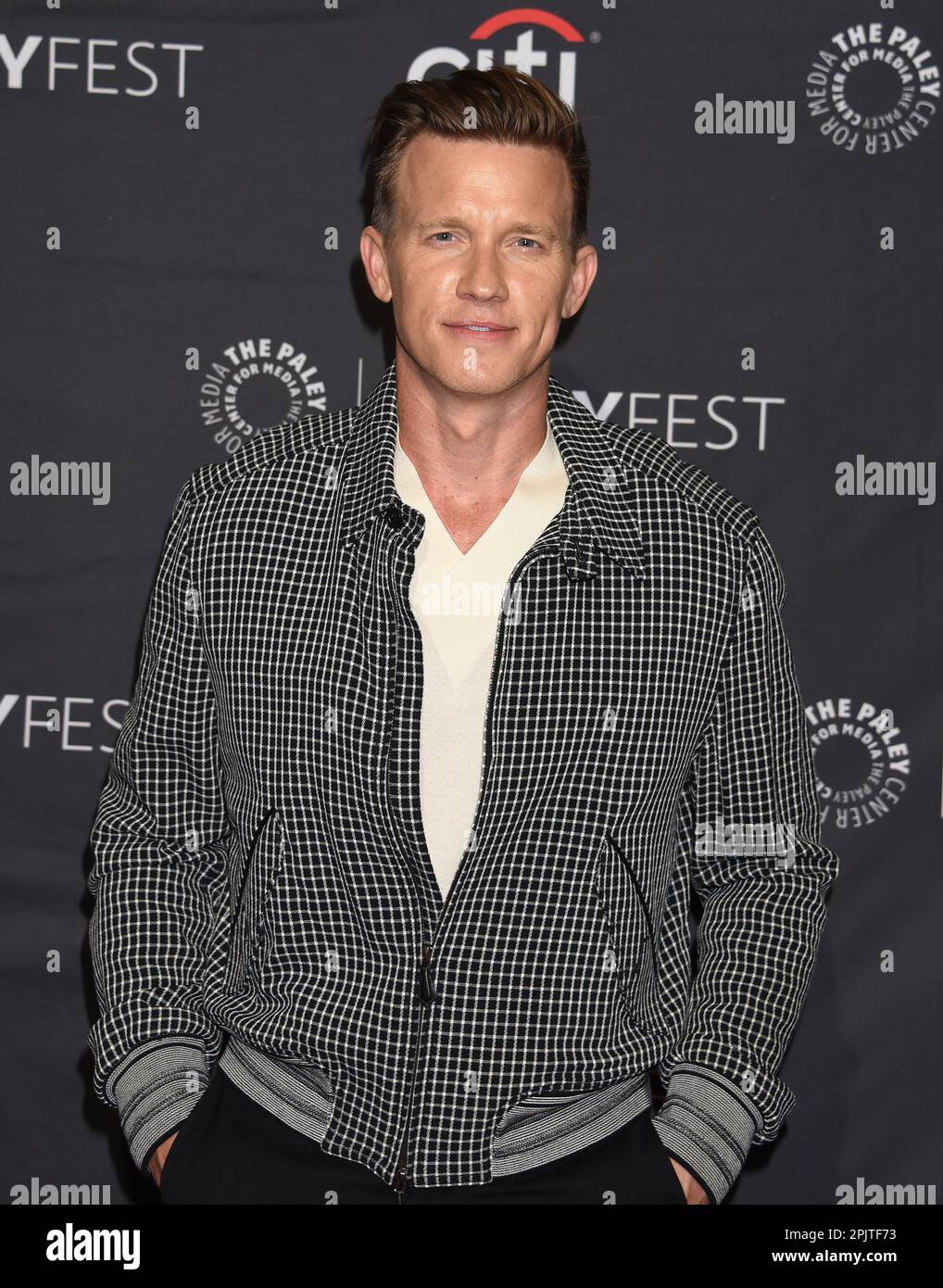 Hollywood, California, il 3 aprile 2023. Warren Kole arrivo a PaleyFest 2023: “Yellowjacks” tenuto presso il Dolby Theatre di Hollywood, CA il 3 aprile 2023. © Janet Gough / AFF-USA.COM Foto Stock