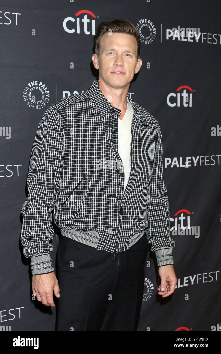 Los Angeles, California. 3rd Apr, 2023. Warren Kole agli arrivi per YELLOWJACKS Screening al PaleyFest LA, Dolby Theatre, Los Angeles, CA 3 aprile 2023. Credit: Priscilla Grant/Everett Collection/Alamy Live News Foto Stock