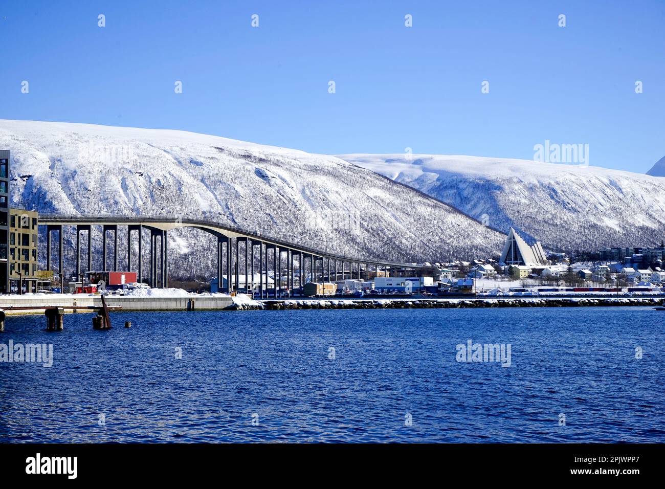 Tromso, Norvegia. Foto Stock