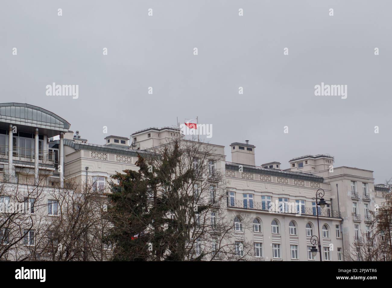 Palazzo del Ministero della Giustizia, Varsavia, Polonia Foto Stock