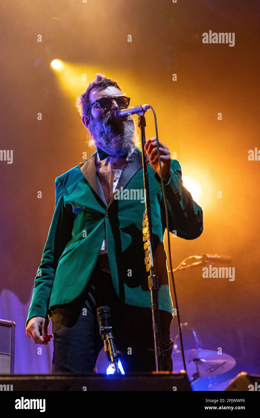 Manchester, Regno Unito - 3rd aprile 2023, Eels si esibiscono all'Albert Hall di Manchester, 3rd aprile 2023 in occasione del loro tour europeo Lockdown Hurricane. Credit Jill o'Donnell/Alamy Live News Foto Stock