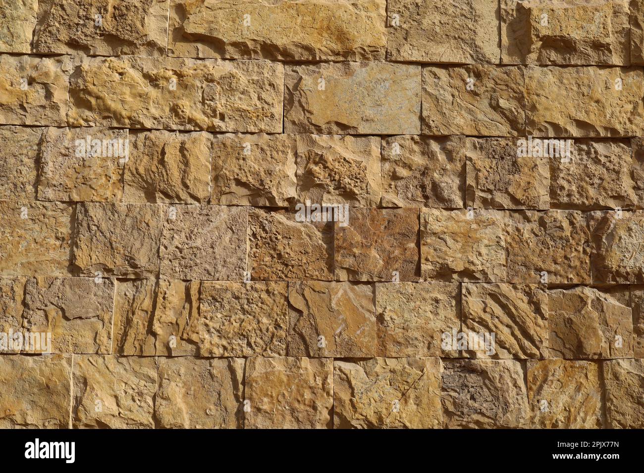 Struttura di parete in pietra - materiale naturale Foto Stock