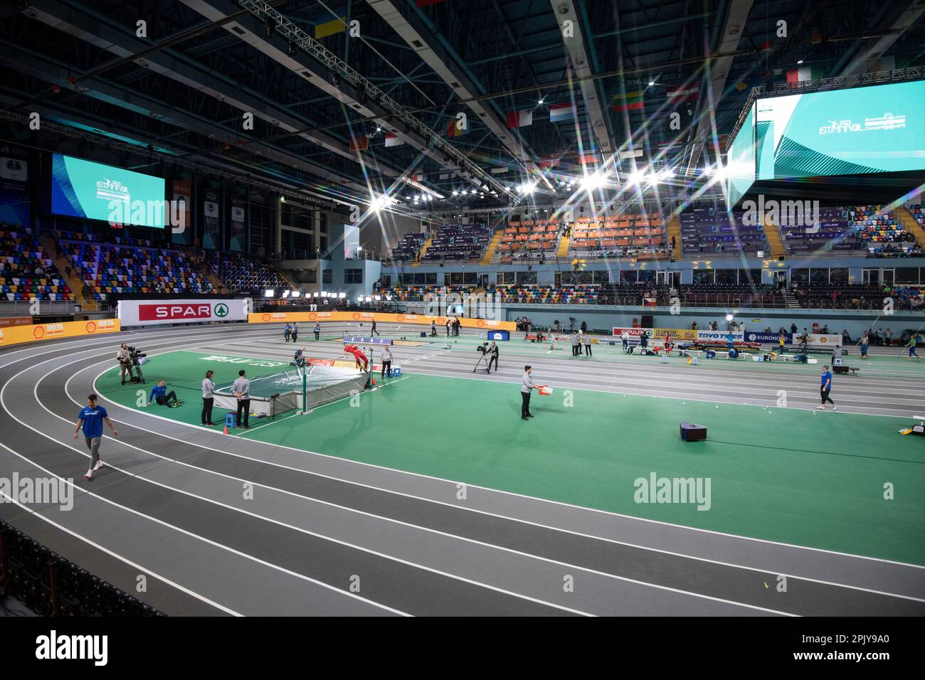 Campionati europei di atletica indoor alla Ataköy Athletics Arena di Istanbul, Türkiye il 3rd marzo 2023. Foto di Gary Mitchell Foto Stock