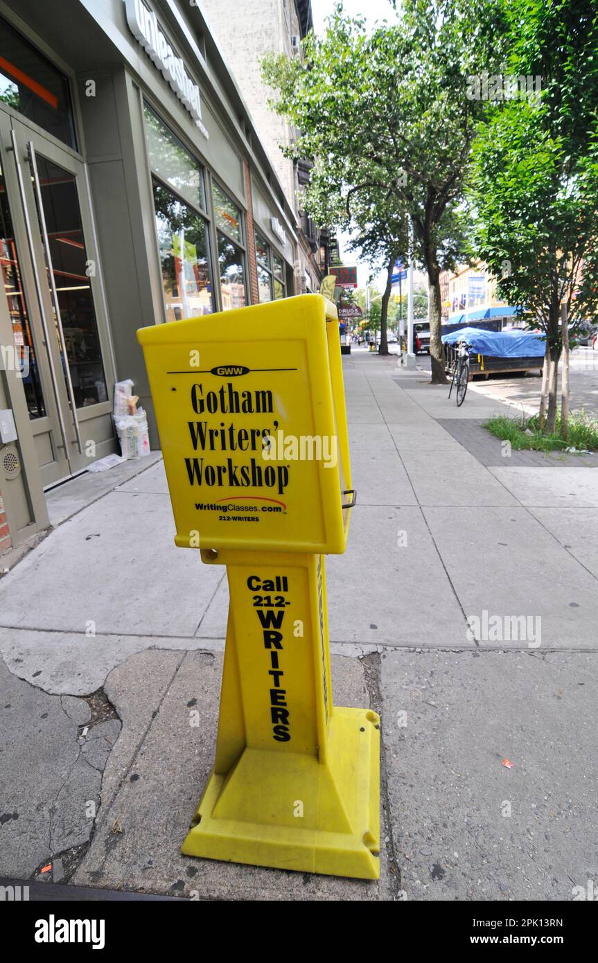 Laboratorio di scrittori Gotham a Park Slope, Brooklyn, New York City, USA. Foto Stock