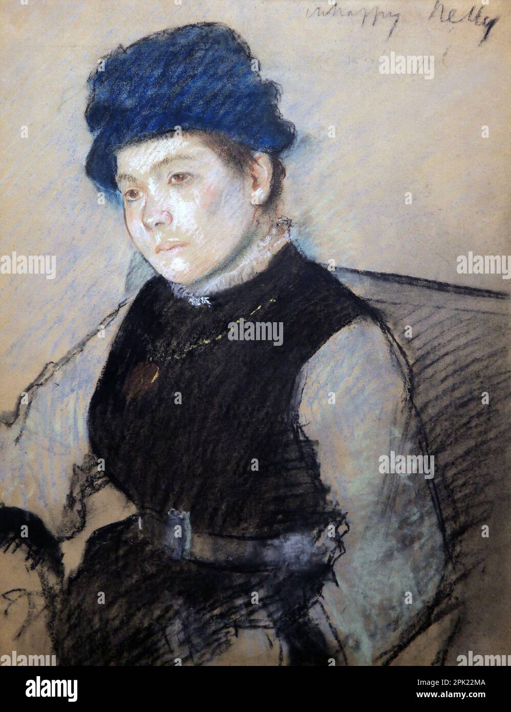 Unhappy Nelly (1885) del pittore impressionista francese Edgar Degas (1834-1917) (aka Hilaire-Germain-Edgar De gas ) Foto Stock