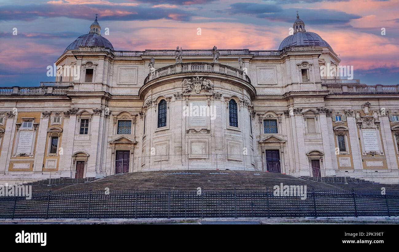 Basilica di Santa Maria maggiore - Roma, Italia Foto Stock