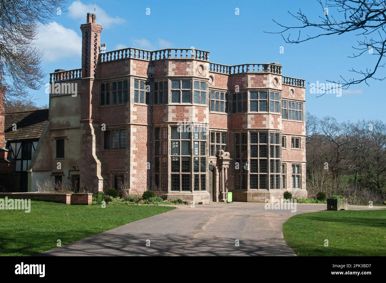 Giro del Regno Unito - Vista esterna di Astley Hall, Chorley, Lancashire, Regno Unito Foto Stock