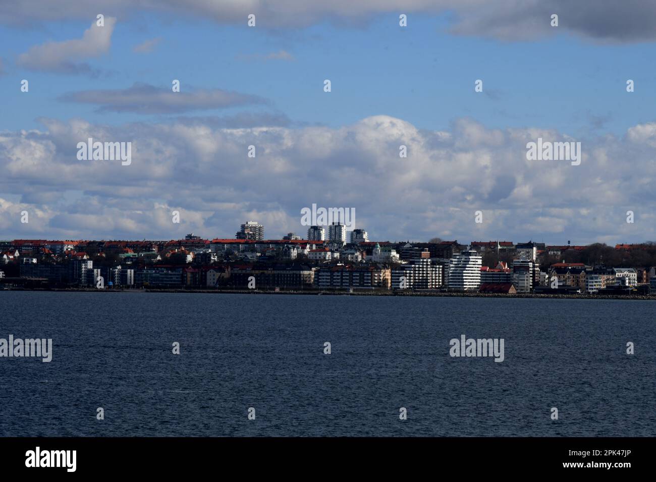 Helingborg/skaane//Svezia/05 aprile 2023/ Helingborg, città meridionale, fromland e mare, oresend oceano nella città meridionale di Swewden.. (Foto.Francis Joseph Dean/immagini del decano) Foto Stock