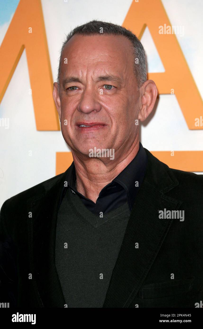 Tom Hanks partecipa alla fotocall 'A Man chiamed otto' al Corinthia Hotel di Londra. Foto Stock