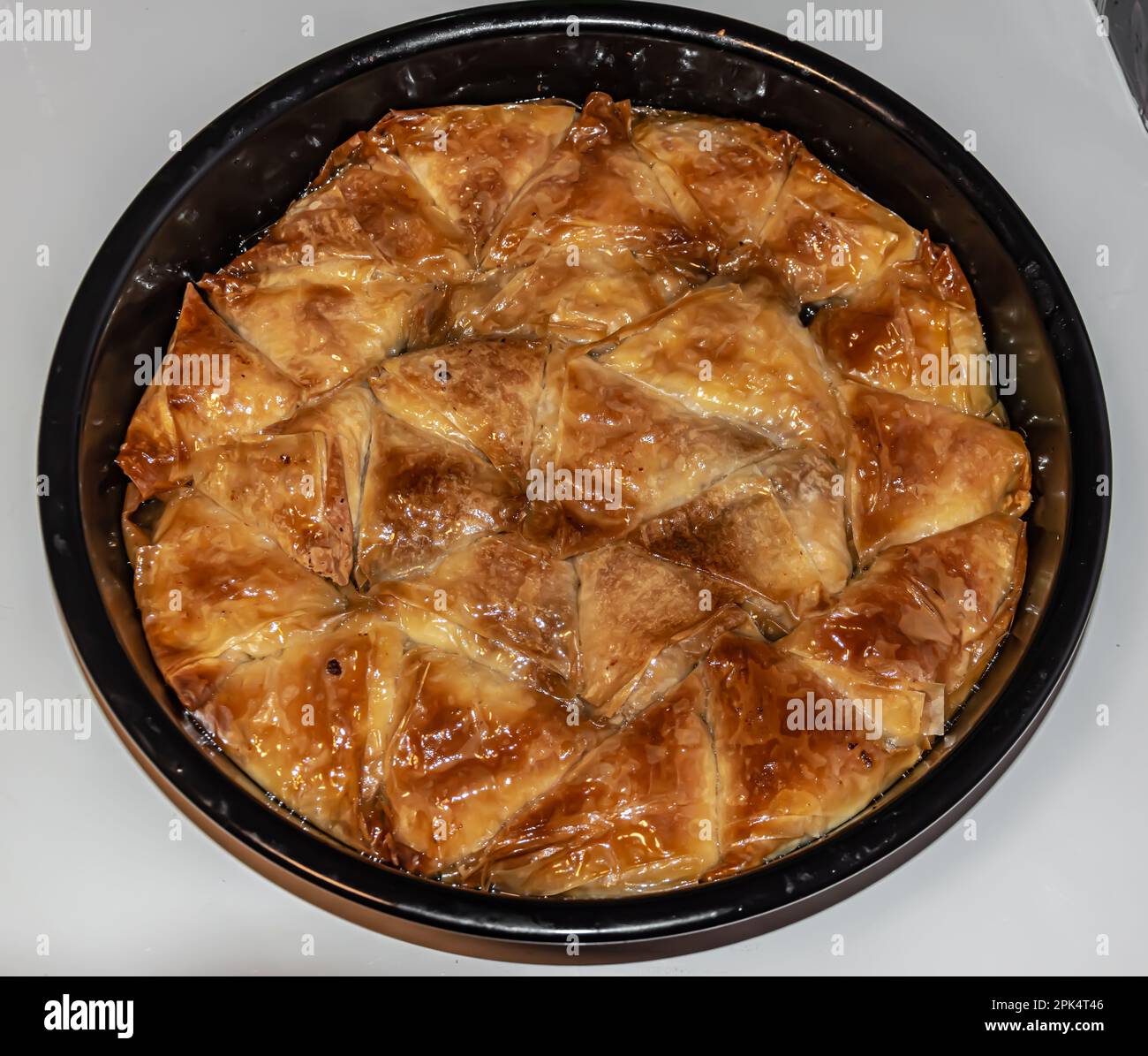 Torta al sidro di mele Foto Stock