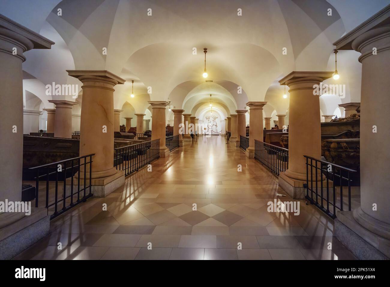 La cripta della famiglia Hohenzollern alla Cattedrale di Berlino - Berlino, Germania Foto Stock