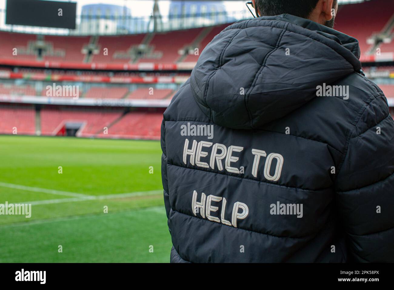 HIGHBURY, LONDRA, INGHILTERRA - Tour dello stadio Arsenal Emirates a Londra, Regno Unito Foto Stock